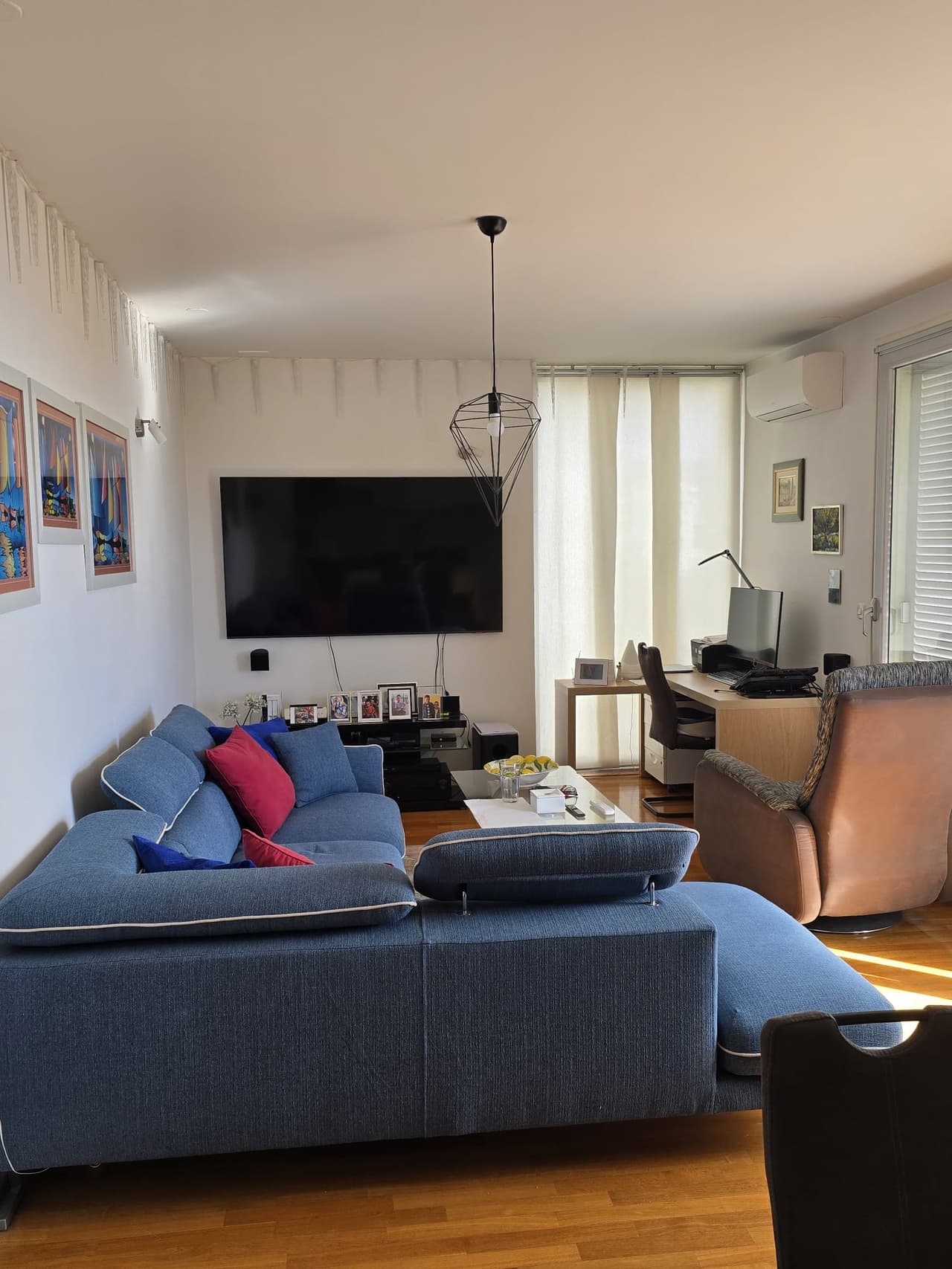 ŽNJAN, SPLIT-TROSOBAN STAN 90m2, 2GPM-pogled, terasa-DUGOROČNO!