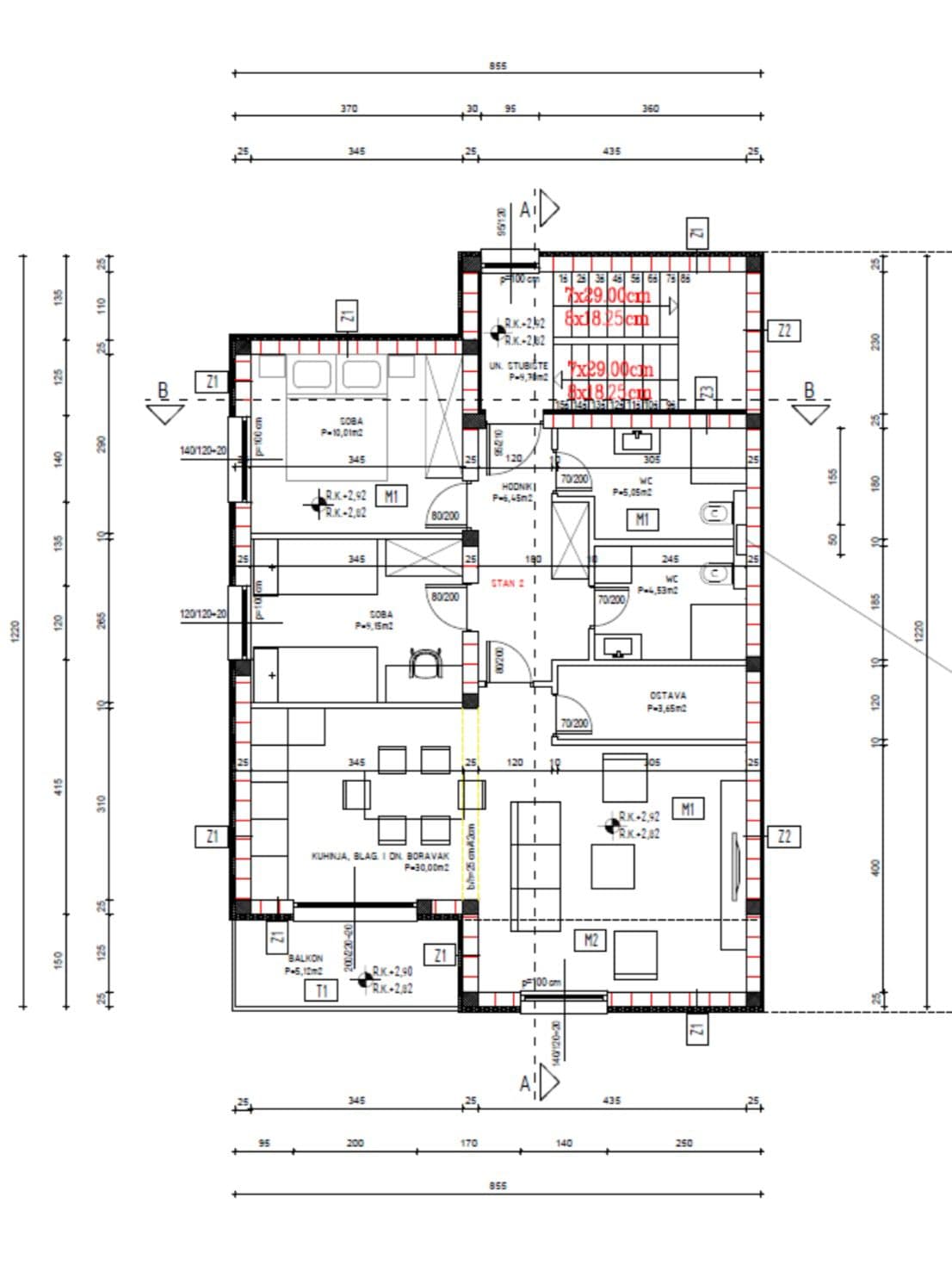 Kaštel Gomilica, Dvosoban stan - PRODAJA