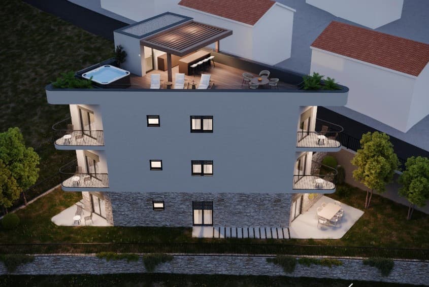 Podstrana- garsonijera u novogradnji, 36m2