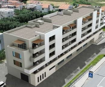 Luksuzna novogradnja! Prodaja Trogir - komforan jednosoban stan, lođa