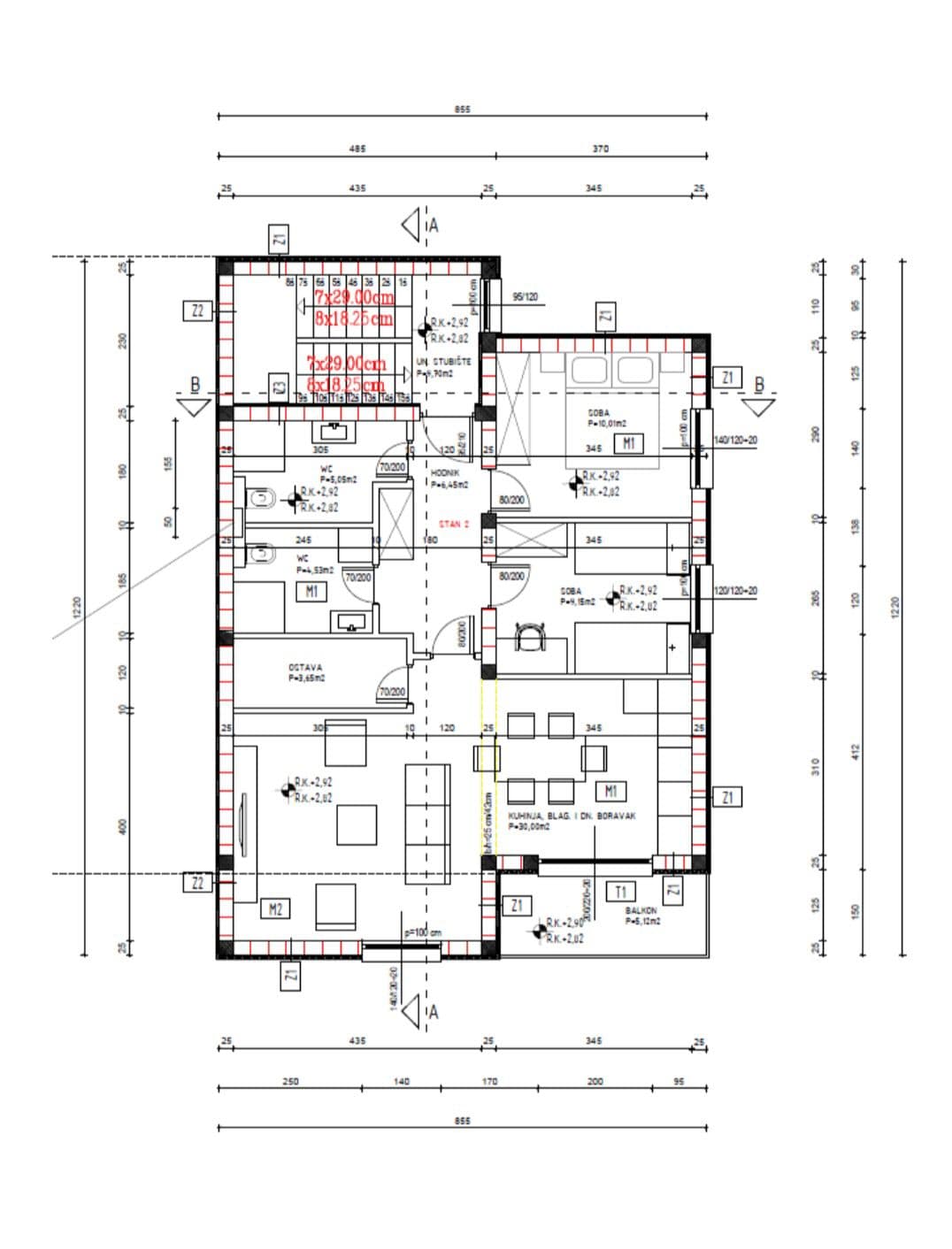 Kaštel Gomilica, DVOSOBAN STAN S POGLEDOM NA MORE - PRODAJA