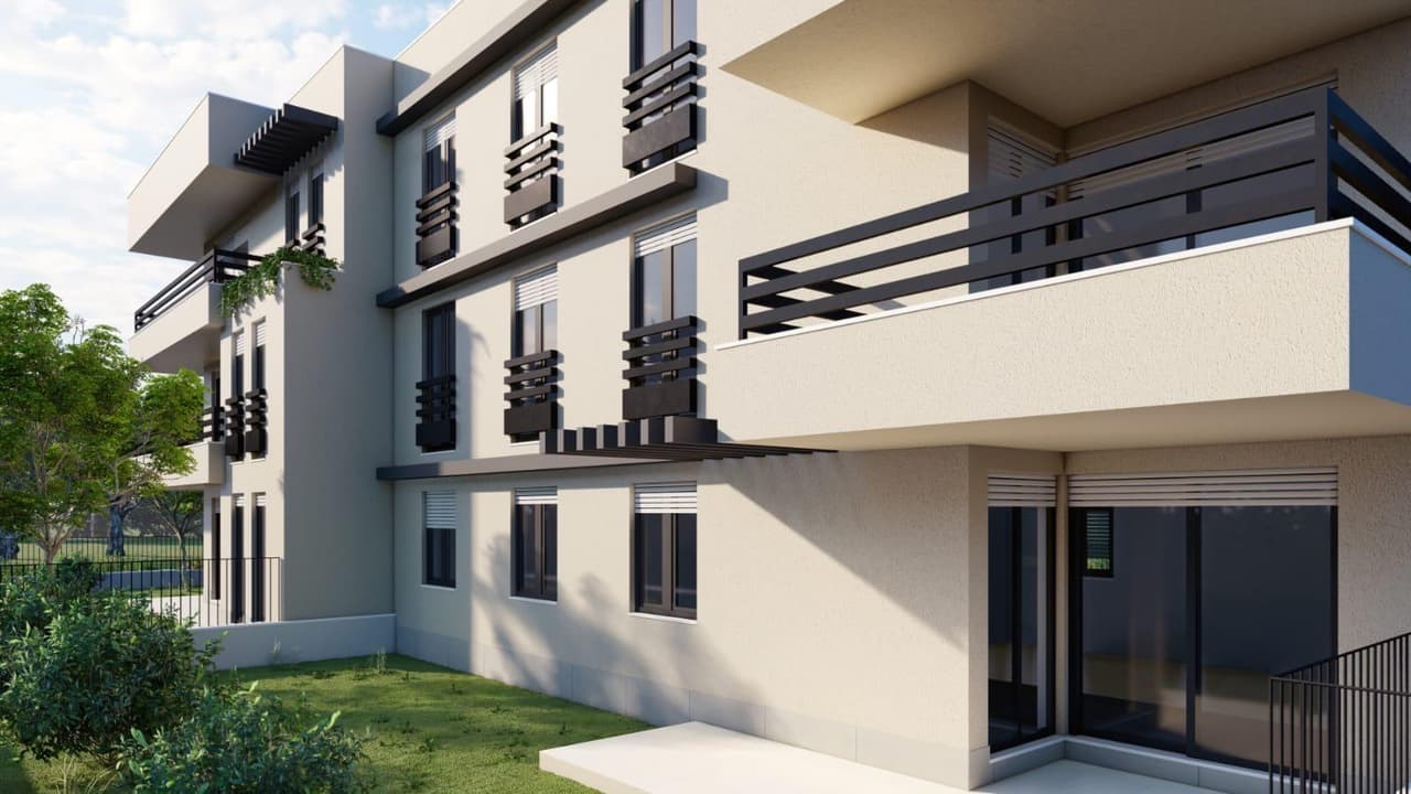 S2 – 1. kat | Moderna novogradnja s terasom – Kaštel Stari