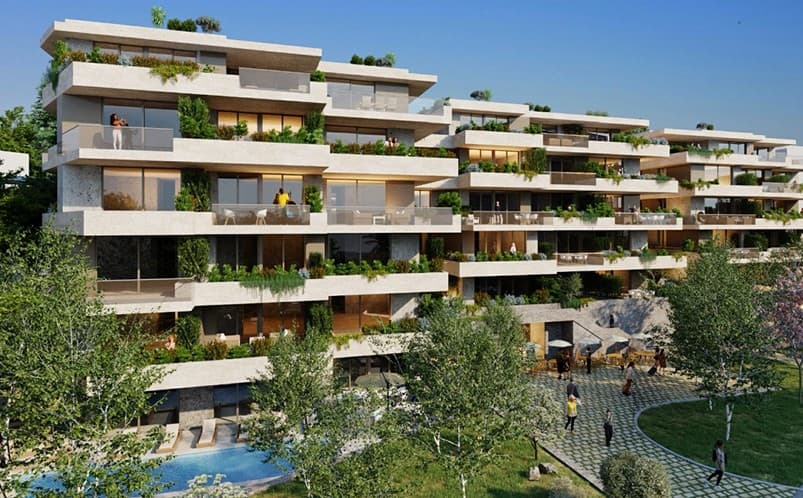 PODSTRANA PROJEKT TERASE - EKSKLUZIVNA NOVOGRADNJA UZ MORE/ JEDNOSOBAN STAN